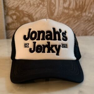 Black and White Men's Cap